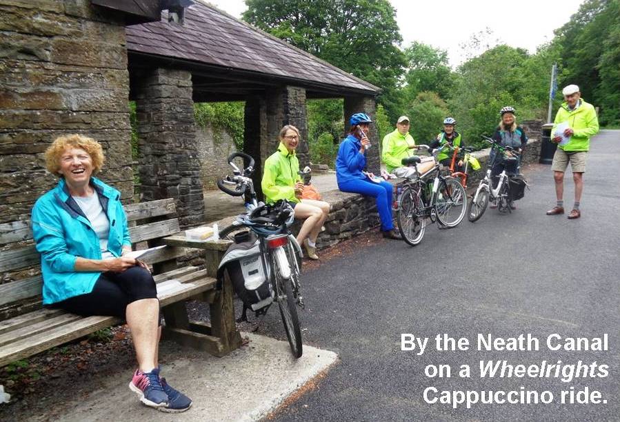 Neath Canal Cappuccino ride.